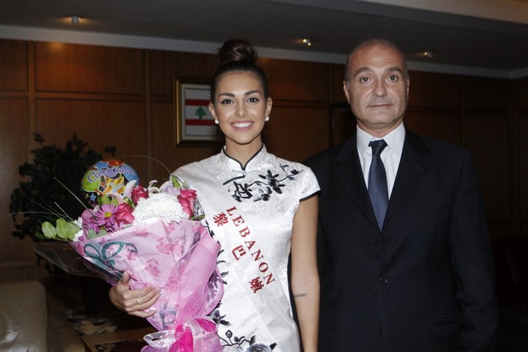 Valerie Abou chacra back in Lebanon